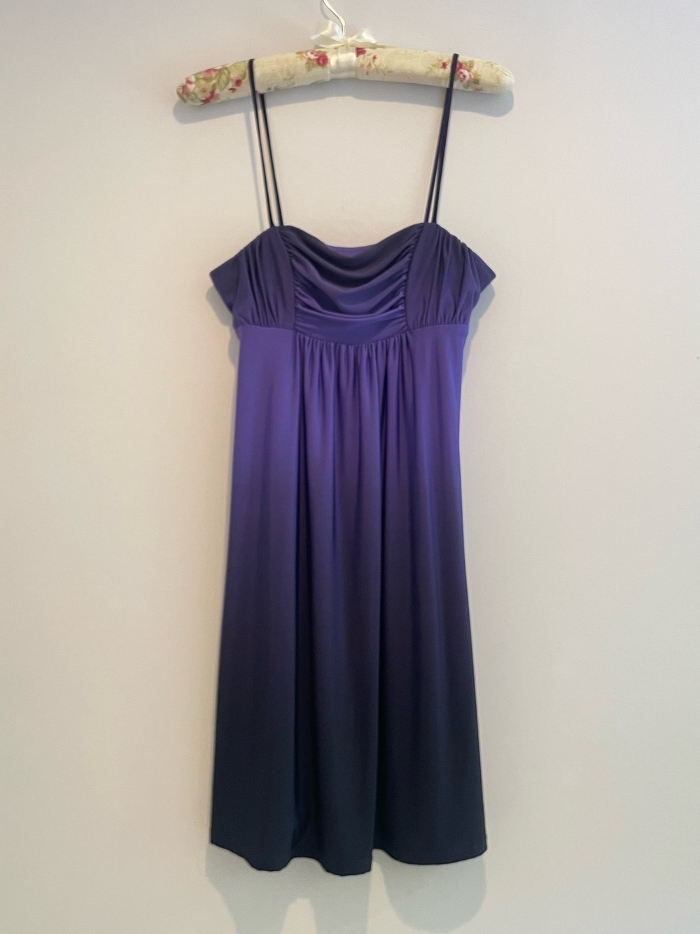 B Darlin Purple Ombre Mini Dress - size Medium